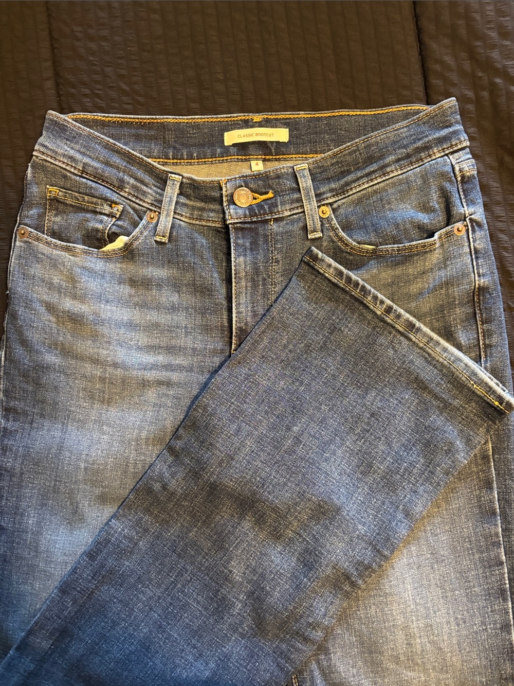 Women's Classic Bootcut Jeans - Blue